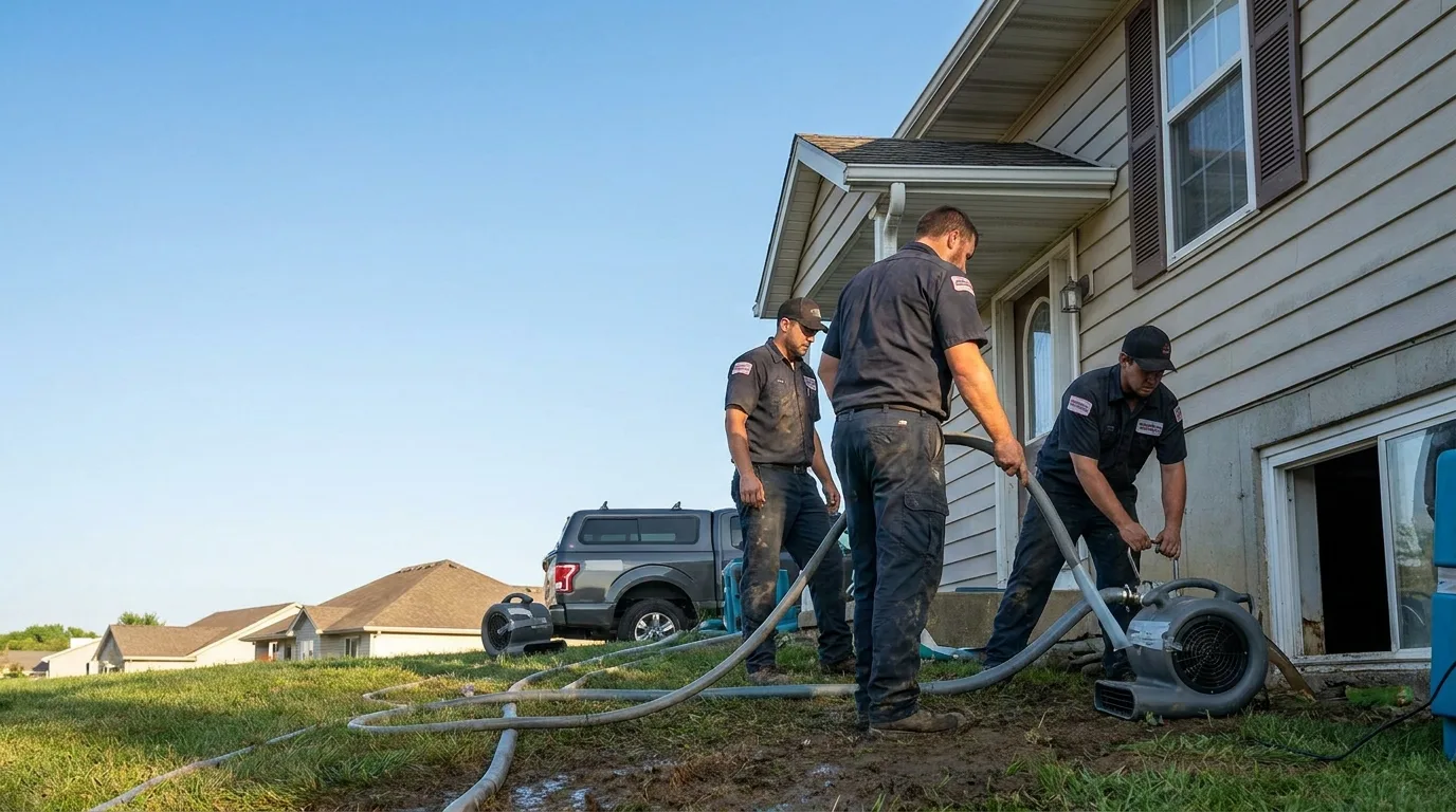 Water Removal in Webbers Falls, OK near me